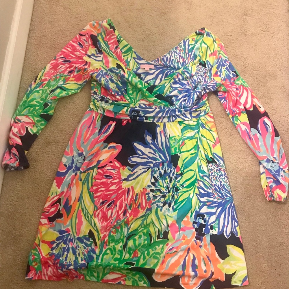 Lilly Pulitzer XL Fleur Dress, New With Tags!!